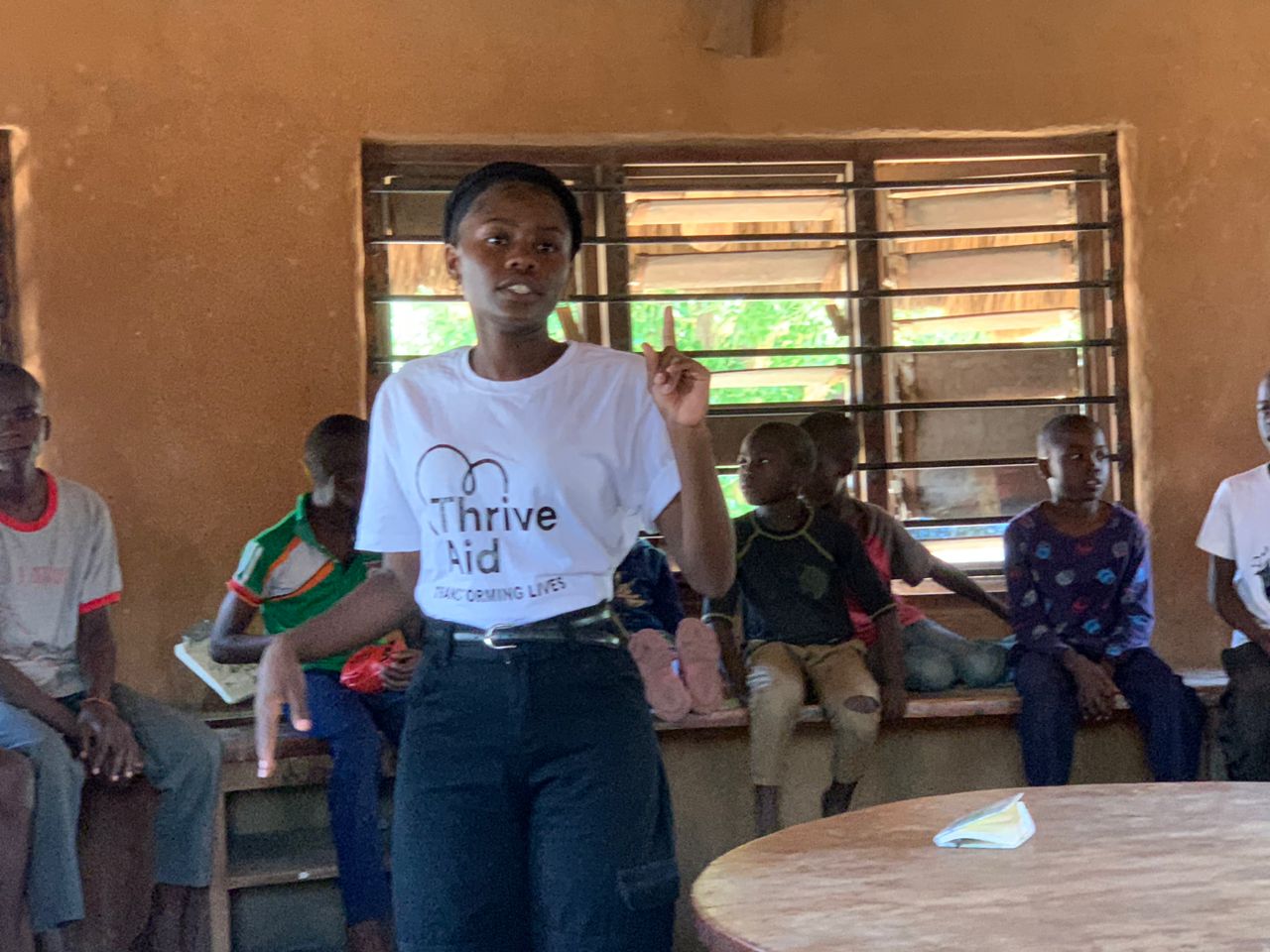 Group discussion on mental health