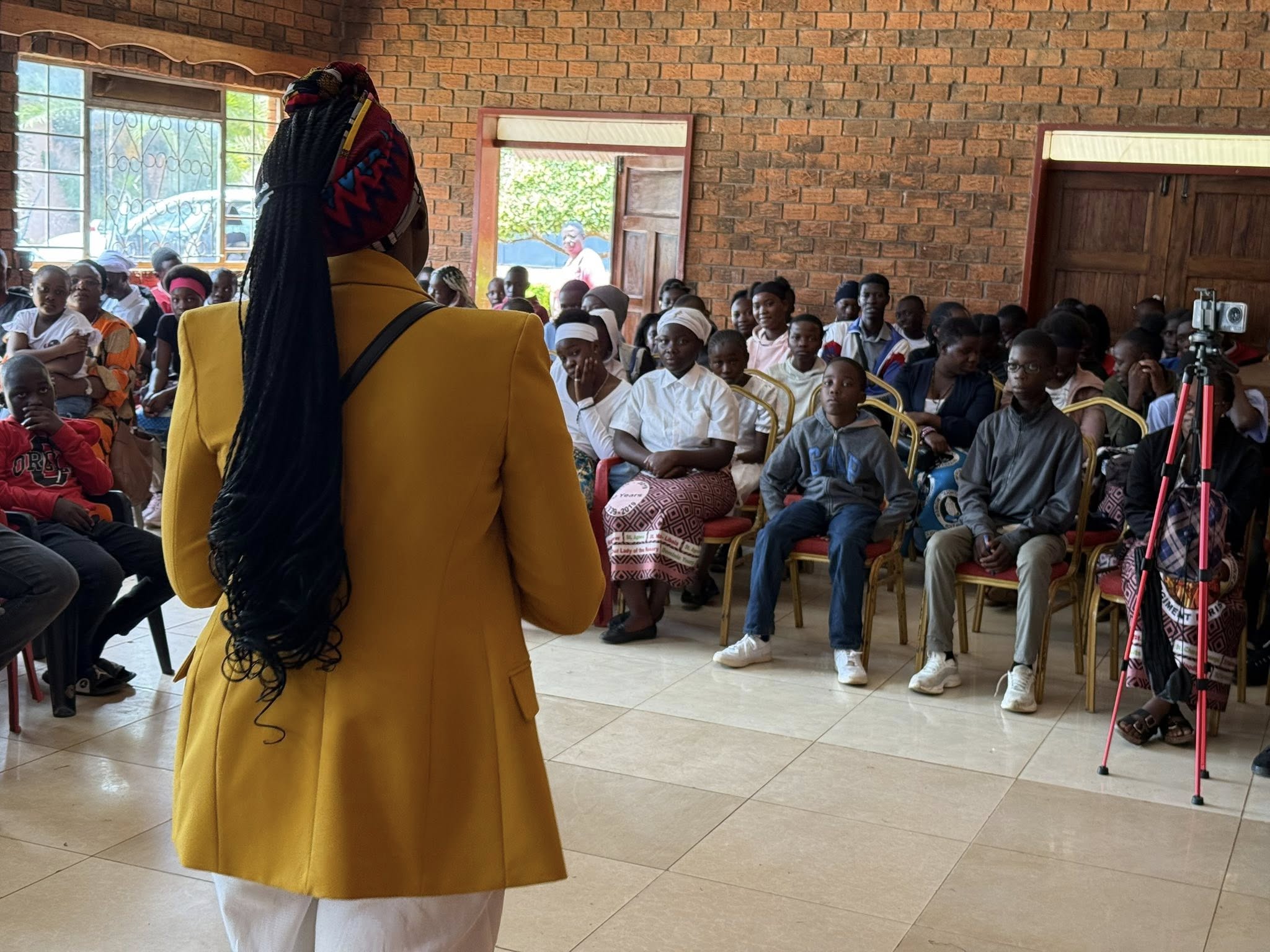 Thrive Aid Celebrates Youth Day with Mentorship and Reflection at St. Charles Lwanga Catholic Church